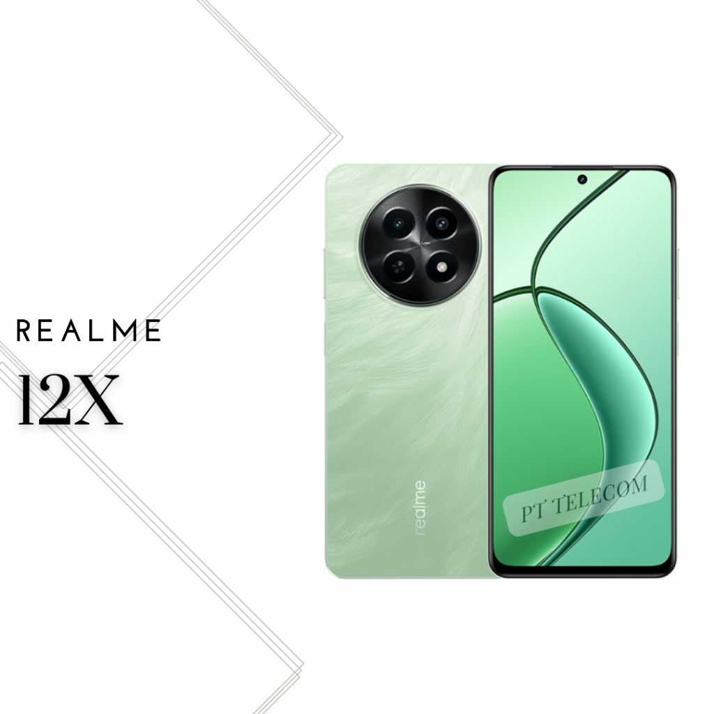 Realme 12X (5G)(6/128GB)(8/256GB) สินค้าเคลียสตอค ประกันร้าน