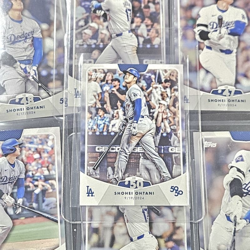 การ์ด Topps​ 50/50 Shohei​ Ohtani Home Run (HR)
