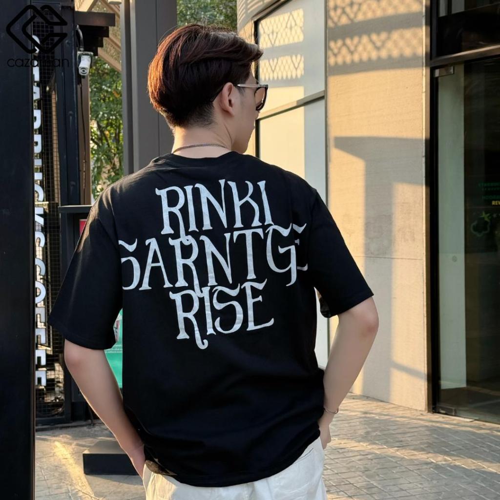 CAZAMAN เสื้อยืดคอกลม เสื้อยืดงานสกรีน คุณภาพดี ทรงสวย 201