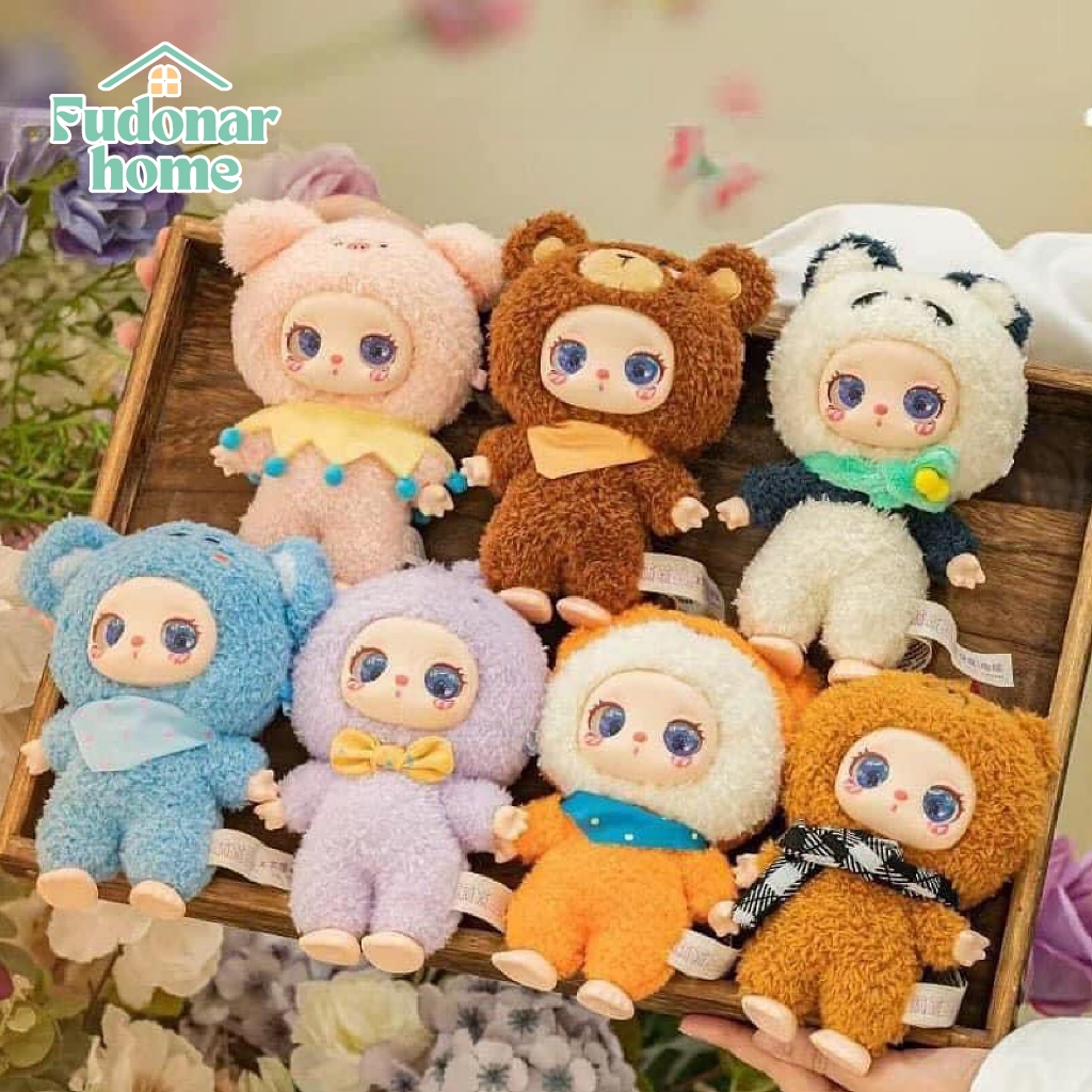 พวงกุญแจ Liila ZOO V.2 จุ่มเดียว (6จุ่ม/Box ลุ้น1ซี) (พร้อมส่งจากไทย) แท้100%