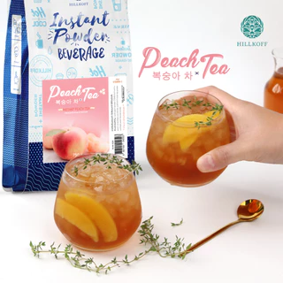 Hillkoff : 🍑 ชาพีชเกาหลี Instant Peach Tea (Korea Peach) ชาพีชปรุงสำเร็จ ชาพีช สำเร็จรูป ขนาด 750 g