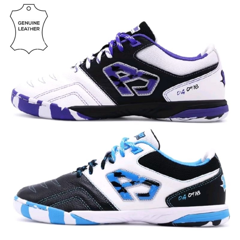 (Breakerลิขสิทธิ์💯)ไซส์ 38-44 รองเท้าฟุตซอล Breaker Real 0918 หนังแท้ ***หนังวัว***