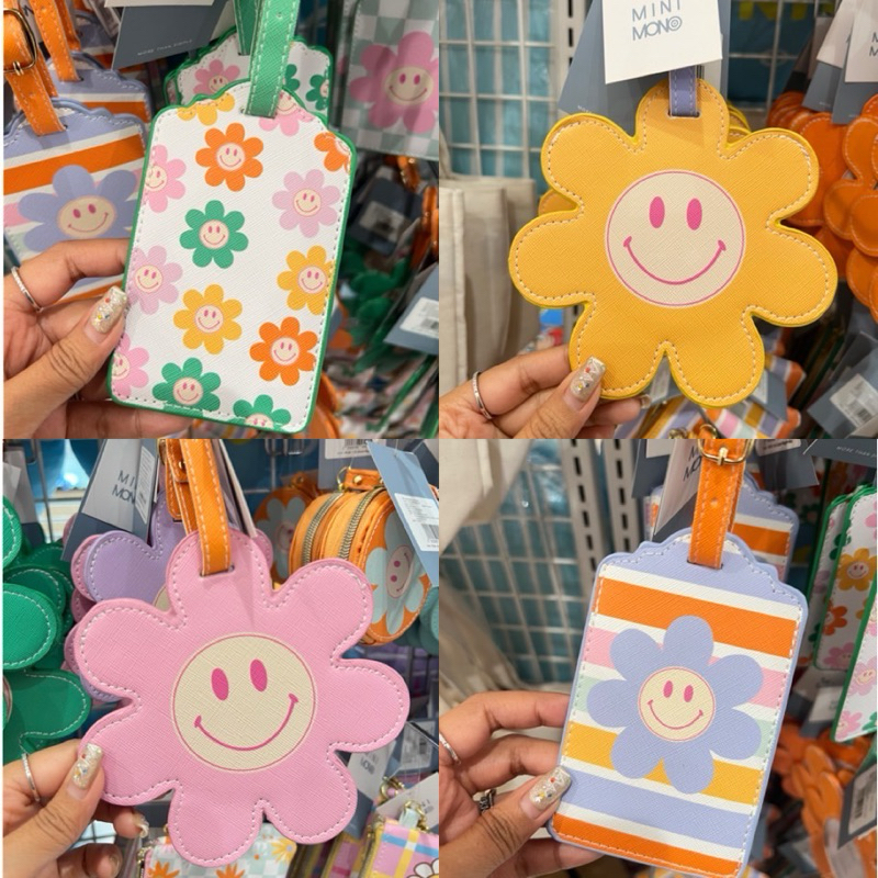 LIVEลด50%! [พร้อมส่ง] ป้ายห้อยบัตรพนักงาน Tagติดกระเป๋าเดินทางลายน่ารัก Minimono