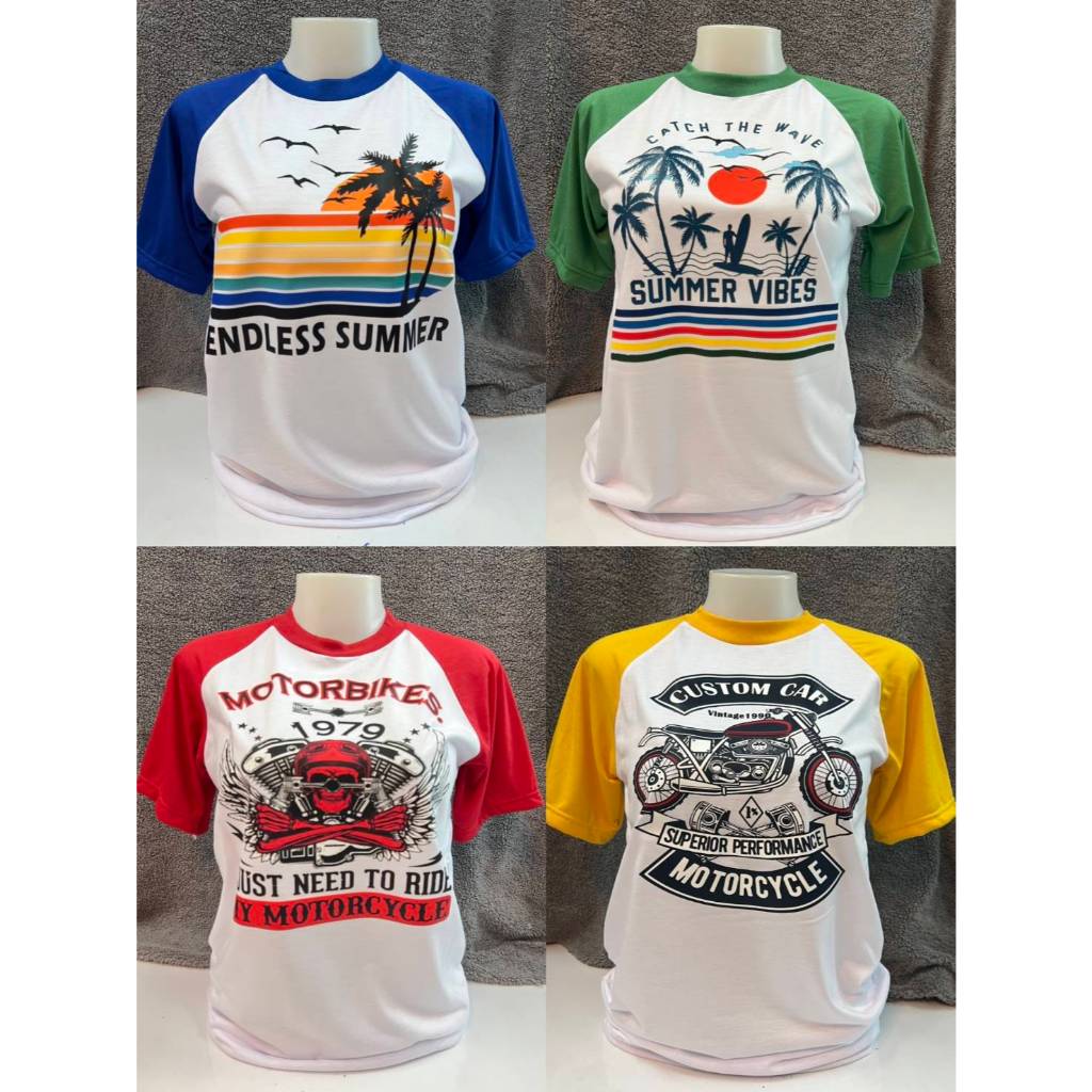 เสื้อยึดเสื้อทูโทนสไตล์วินเทจ ผู้ชาย ผู้หญิงสีสวยเท่ๆมีหลายสี มี4ไชส์