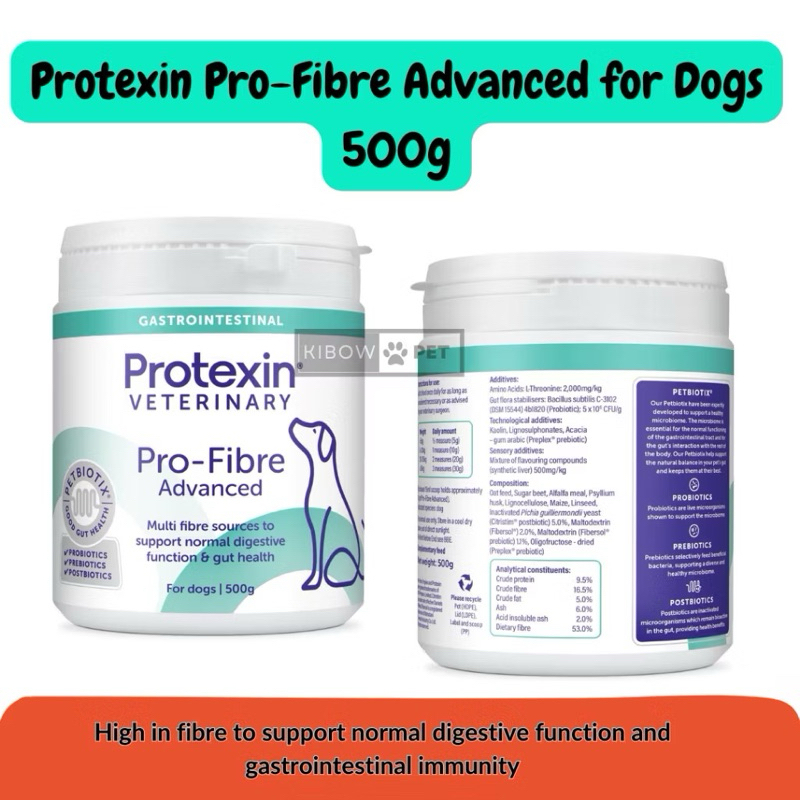 Protexin Pro-Fibre Advanced for Dogs 500g