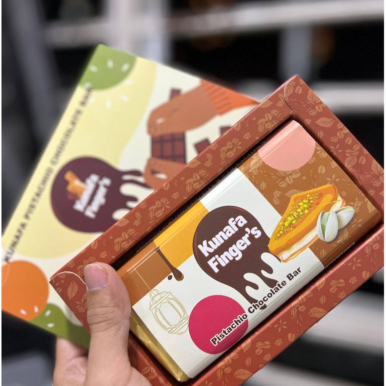 ช็อกโกแลตดูไบ Kunafa Finger's