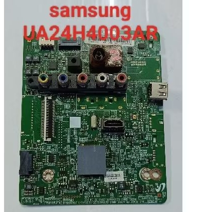 เมนบอร์ดทีวี samsung 24 นิ้วรุ่น UA 24 H4003 AR บอร์ดถอด