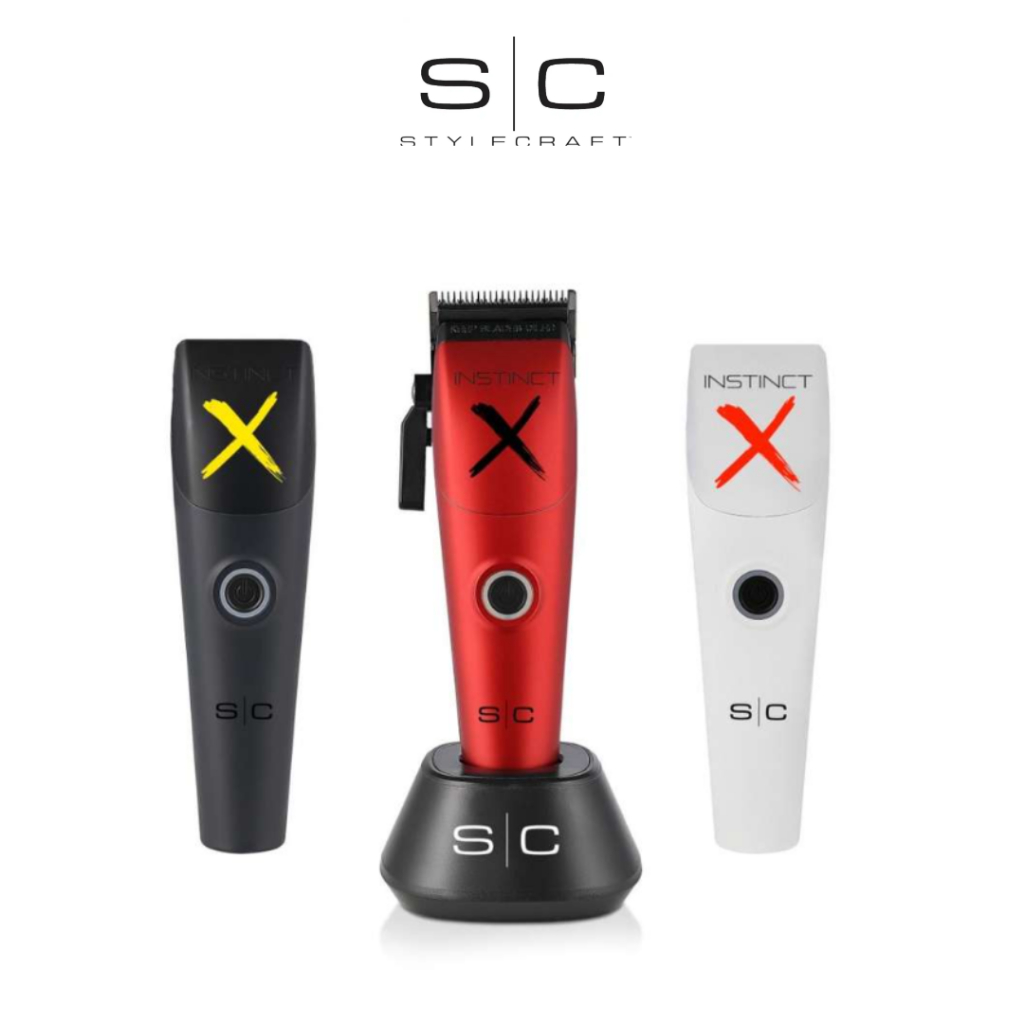 SC Stylecraft Instinct X Clipper - Professional Cordless Hair Clipper with Vector Motor