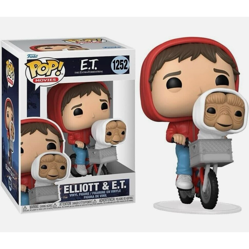 Funko Pop Elliot & E.T.