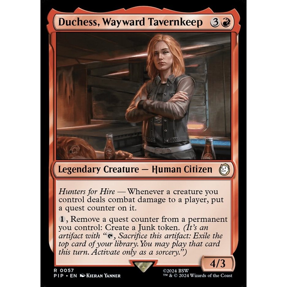 Duchess, Wayward Tavernkeep การ์ด Magic the Gathering [MTG] ของแท้