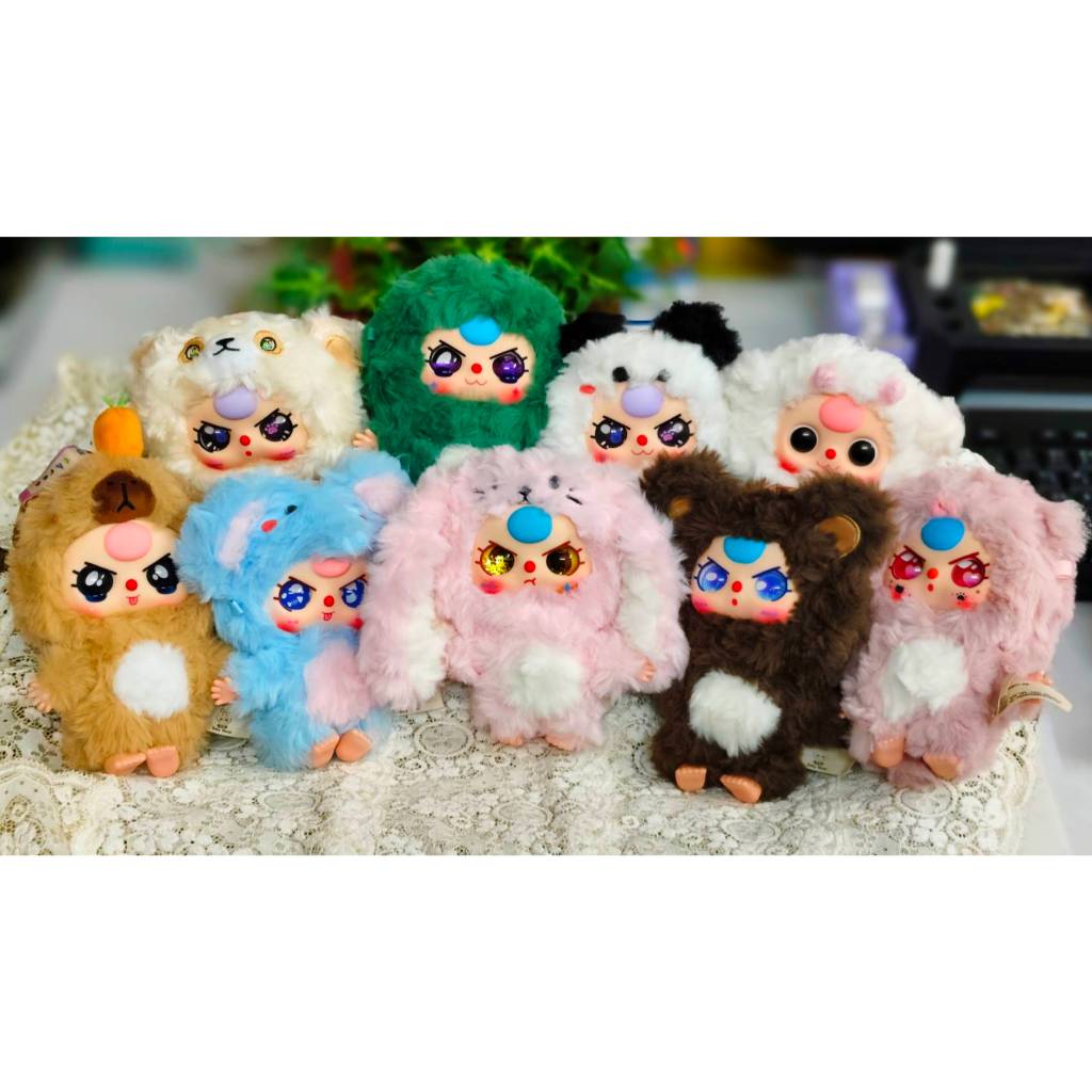 จิ๋ว BabythreeMiniจิ๋ว มาใหม่ค่าา(พร้อมส่งในไทย ) ไม่ต้องรอพวงกุญแจ Babythree V3 Mini มาใหม่ เลือกตัว เลือกตาน้อง-แท้