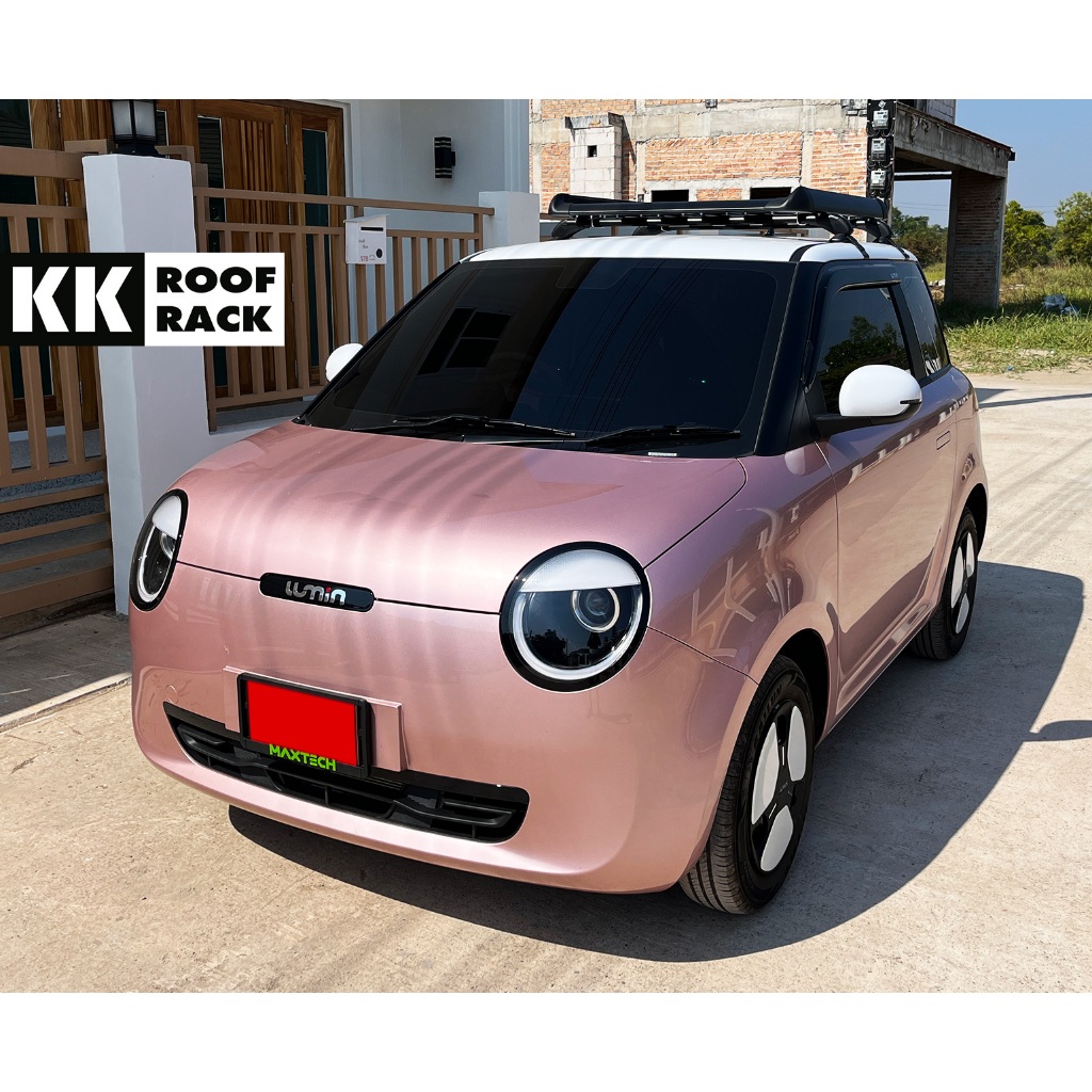 แร็คหลังคา ถาดอลูมิเนียม Changan Lumin ของใหม่ ไม่เจาะหลังคา น้องง่วง [B0-0S]