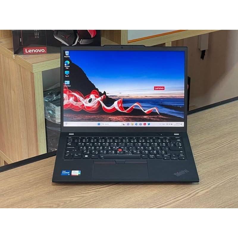 Lenovo ThinkPad X13 Gen4  i7 -1360P SSD512GB RAM16GB Windows11Pro คีย์ไฟ สินค้ามือสอง ประกันศูนย์ ยา