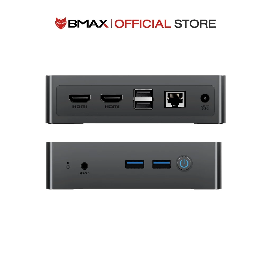 (🇹🇭)  BMAX B3 Pro 2026 Mini PC│Intel N4500│RAM 8GB DDR4 / SSD 256GB│ Windows 11 Pro │พร้อมใช้งาน ราคาประหยัด ประกัน 1ปี thumbnail 4