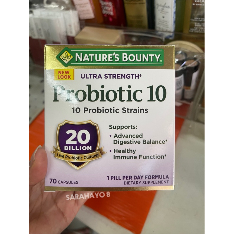 Nature's Bounty Ultra Strength Probiotic 10 70 Capsules