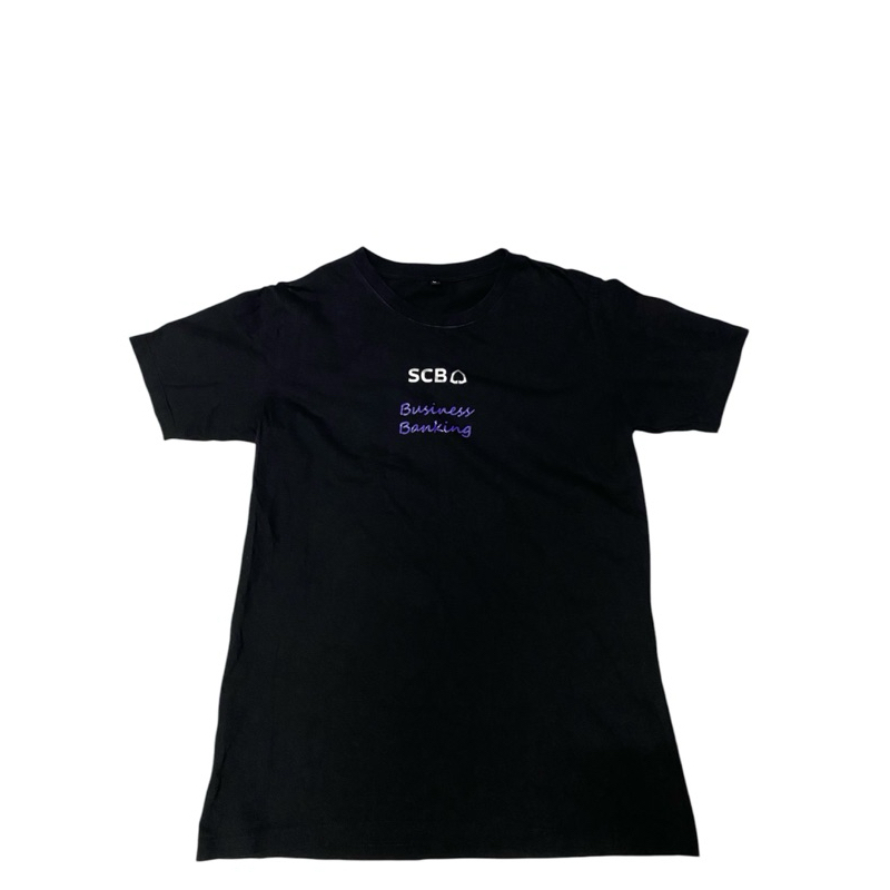 เสื้อยือคอกลม scb มือ 2 อก 38