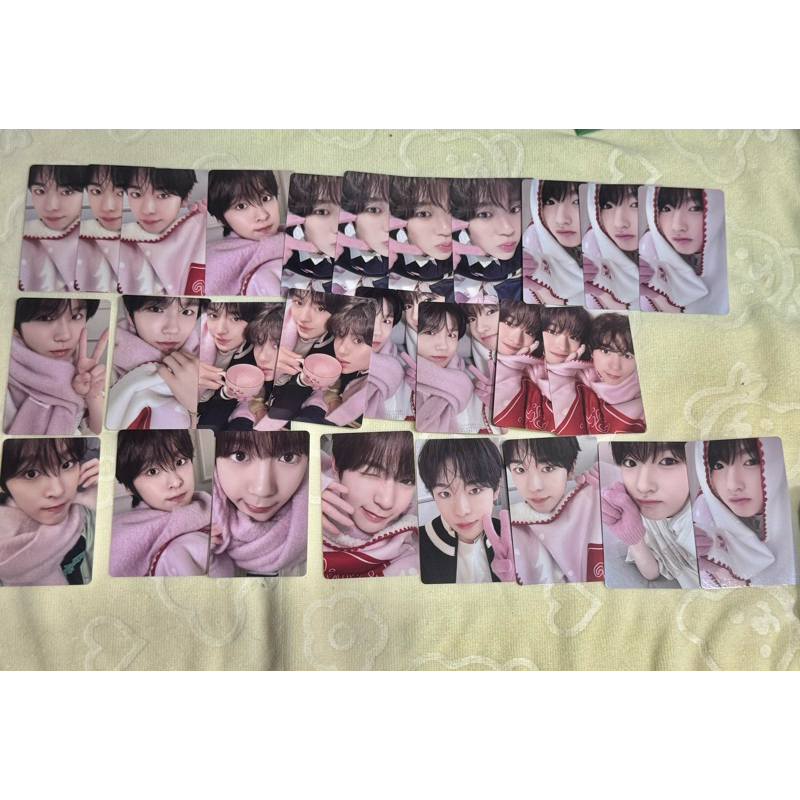 พร้อมส่ง เทรดดิ้งการ์ด Pink christmas NCT WISH ขอคนไม่ซีเรียสตำหนิ