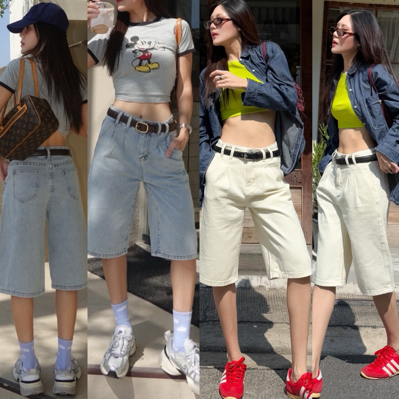 VIRGIN JORTS JEANS(3-5วันจัดส่ง)