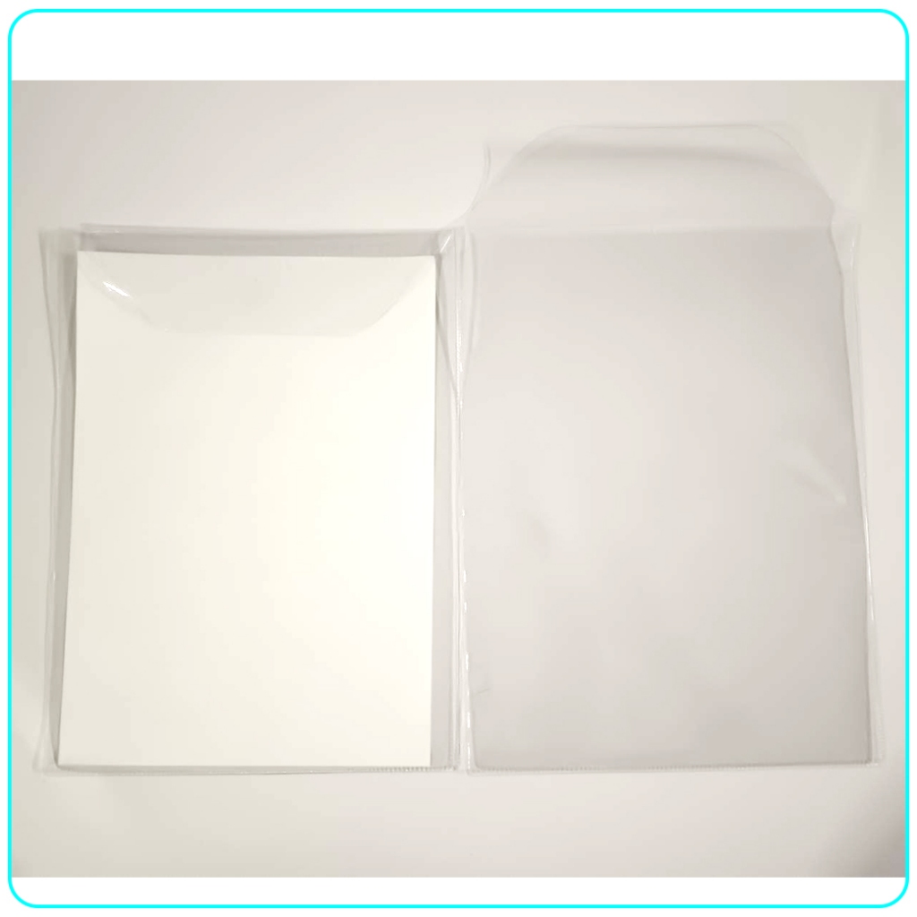 ซองเก็บเอกสารใบเกิด ซองสูติบัตร ซองทะเบียนสมรส พีวีซีใส กันน้ำ ป้องกันสกปรก แพ็ค 50 ชิ้น - รูปที่ 3