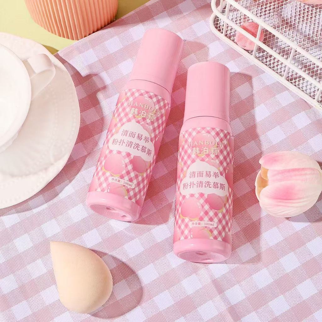 น้ำยาล้างแปรงแต่งหน้า ล้างพัฟแต่งหน้า ไม่ต้องแช่ ฟองอย่างรวดเร็ว ทำความสะอาด ฟองน้ำ และพัพ ลดการเกิดสิว - รูปที่ 2