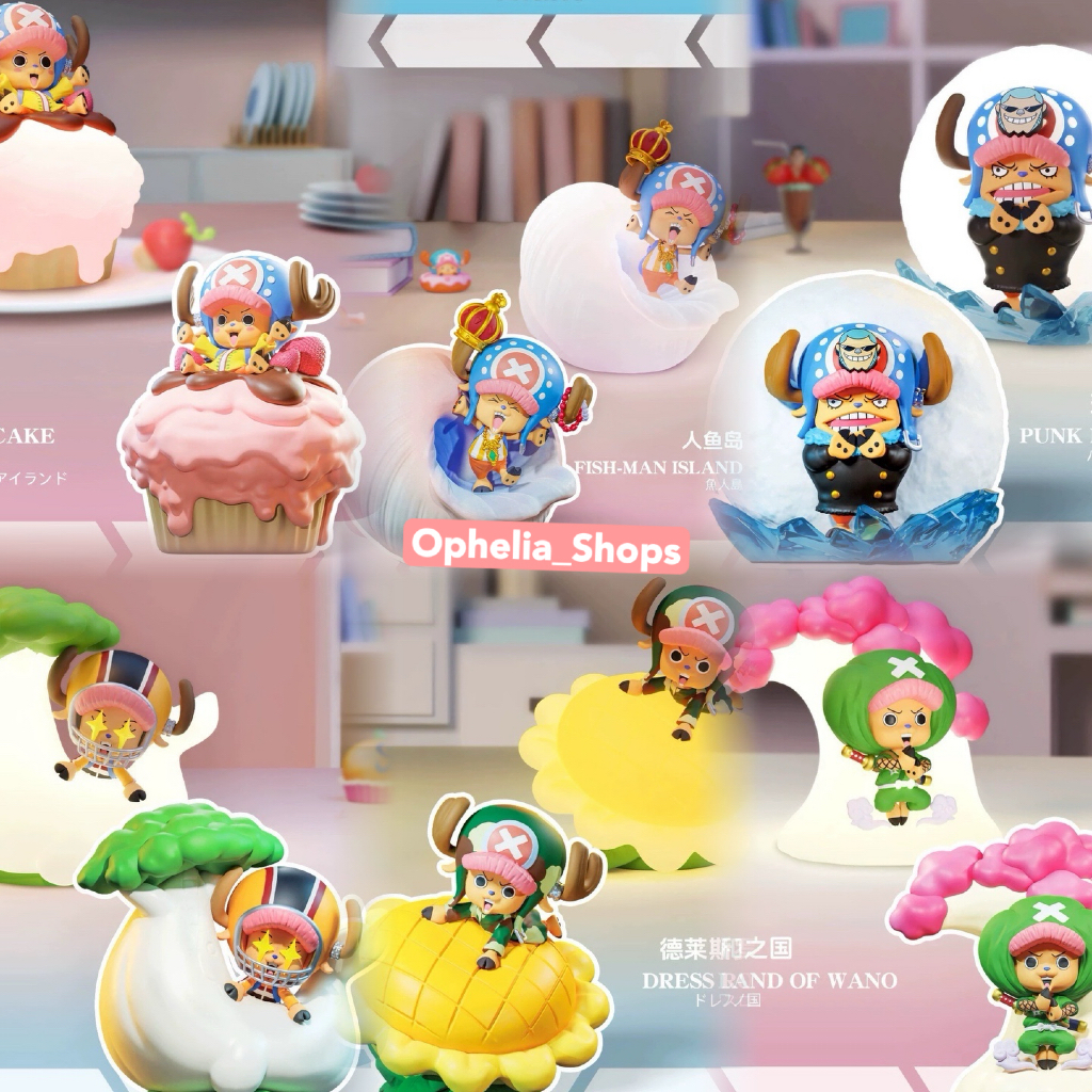 [พรัอมส่ง] Tony Chopper One Piece Night Light series ลิขสิทธิ์แท้ 💡 โคมไฟ วันพีช ของสะสม ของขวัญ วันพีซ Blind Box
