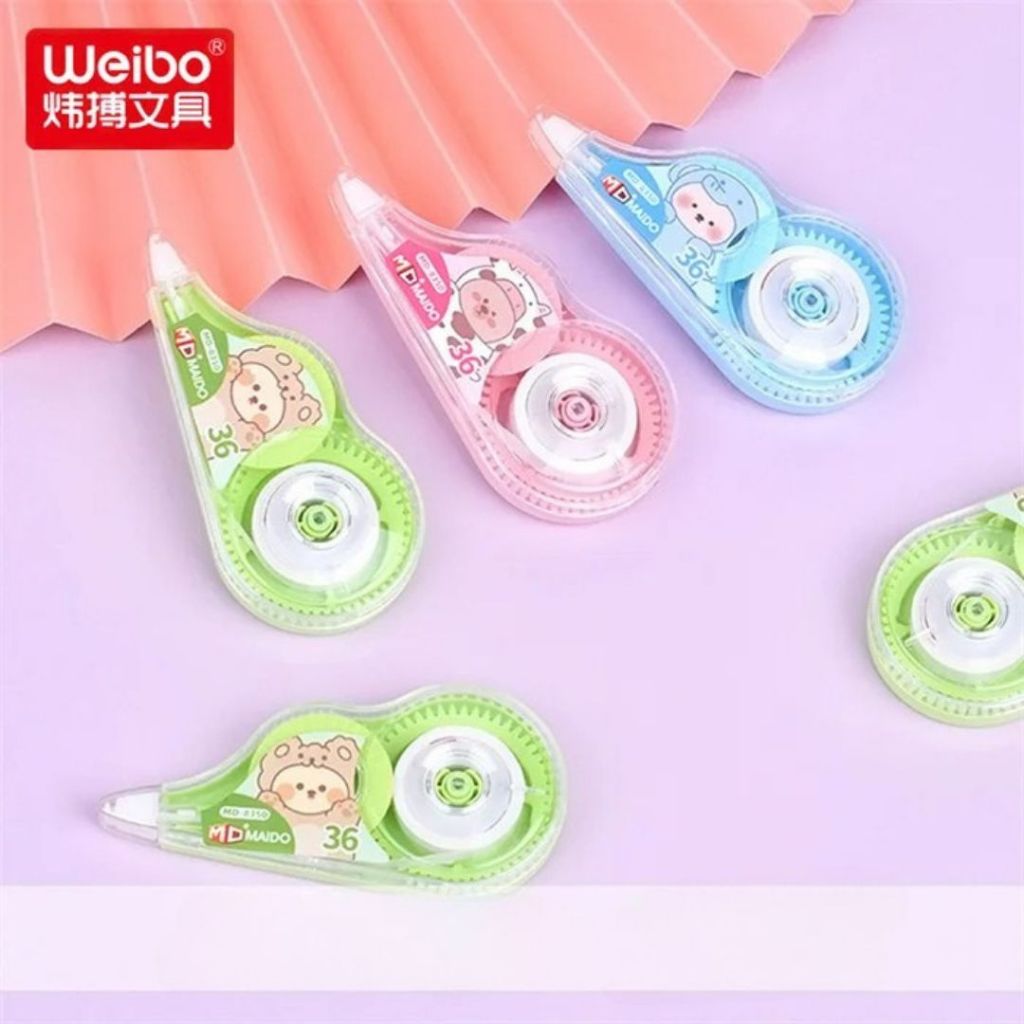 AT.MALL 📝 เทปลบคำผิด Niall & SKE | ยาวพิเศษสูงสุด 108 เมตร! | ลบเรียบเนียน ไม่ทิ้งคราบ | มีให้เลือกหลายแพ็คสุดคุ้ม - รูปที่ 2