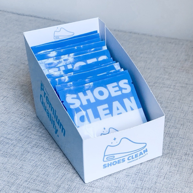 ส่งฟรี 5 ชิ้น Shoes clean ผงซักรองเท้า แถมถุงซักทุกออเดอร์