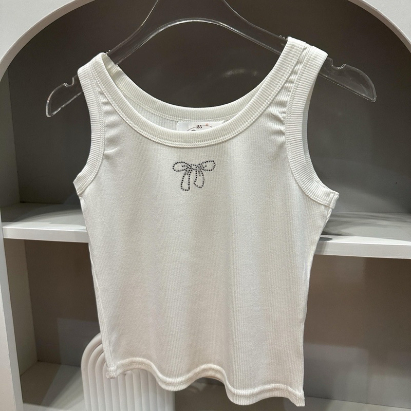 ส่งต่อ เสื้อกล้าม 23 begin Mini Bow เสื้อกล้ามโบว์ (1808-1 BOW)