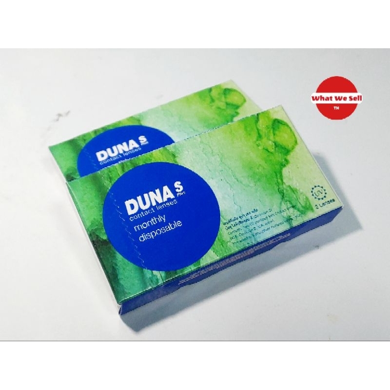 คอนแทคเลนส์ DUNA S Plus รายเดือน ค่าสายตา -6.00