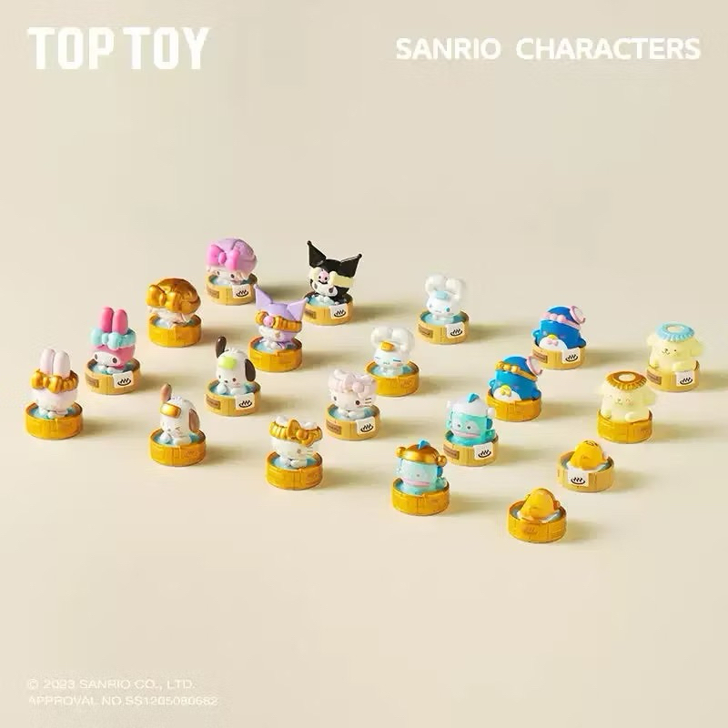 Sanrio Hot spring mini bean series blind bag TOP TOY แยกตัวนะคะ