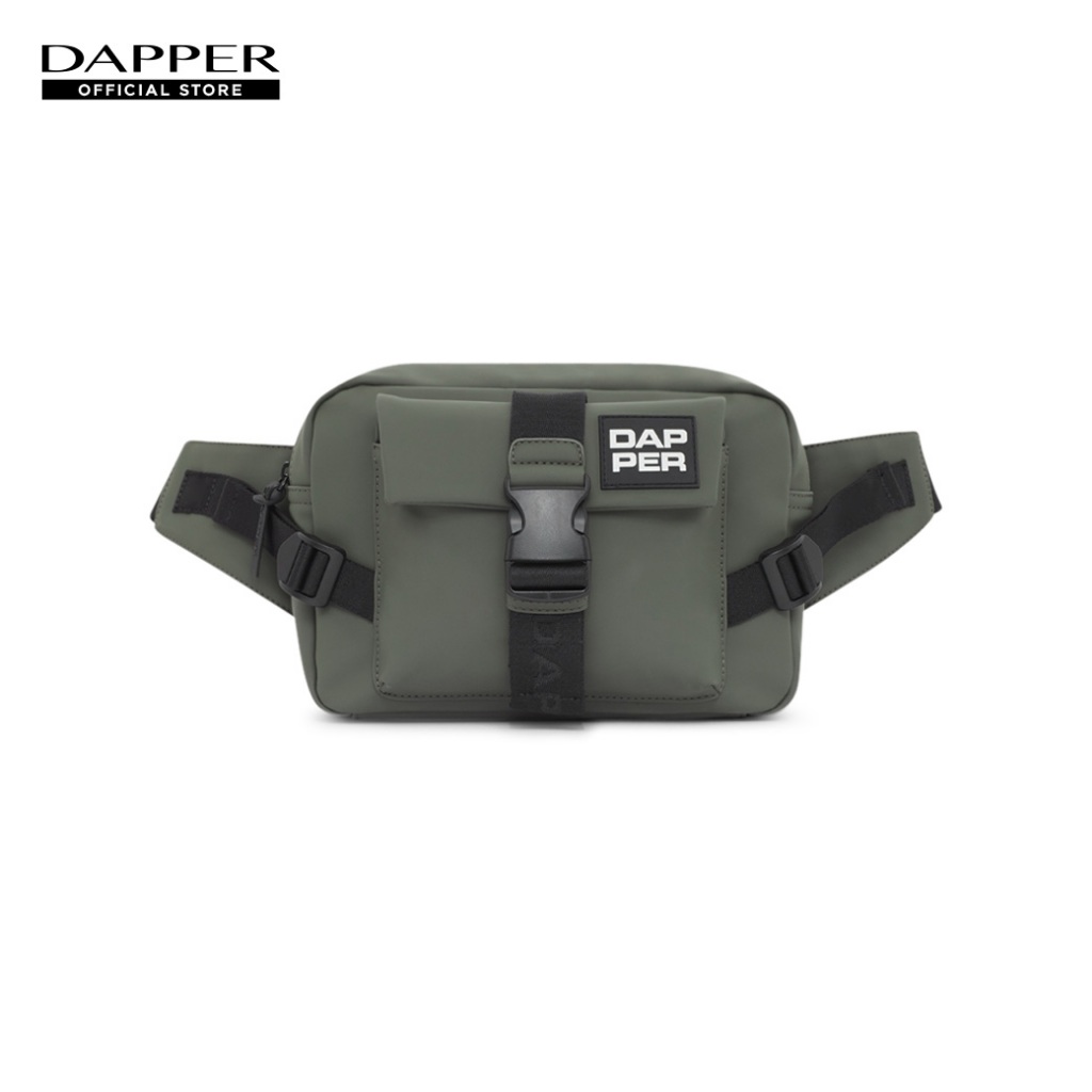 DAPPER กระเป๋าคาดเอว Water Repellent City Waist Bag สีเขียว (BY6/GR/1018PN)