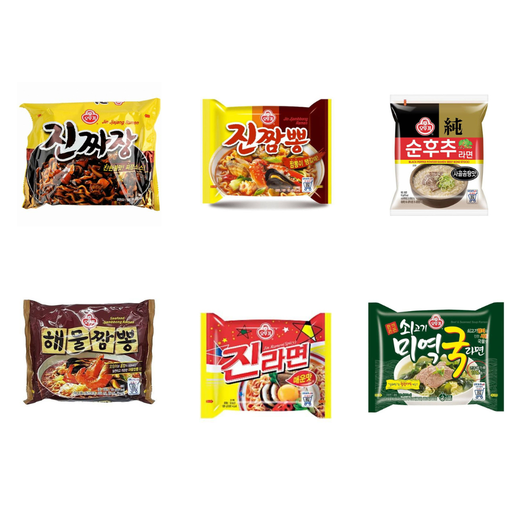 🥢พร้อมส่ง/แบบชิ้น🥢 มาม่าเกาหลีอร่อยทุกรสชาติ ของแท้จากเกาหลี
