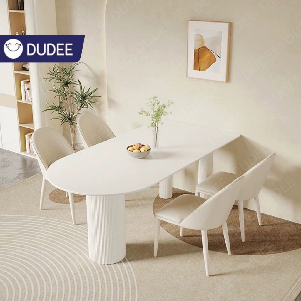DUDEE โต๊ะทานข้าว รุ่น DD-218 สไตล์โมเดิร์น มินิมอล แข็งแรง สวยงาม ทันสมัย