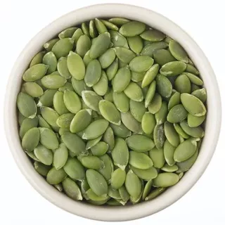 เมล็ดฟักทองอบกรอบ ไม่มีเปลือก (pumpkin seed) เม็ดฟักทองอบ เมล็ดฟักทอง ถั่ว คีโต เจ ธัญพืช อาหารคลีน ธัญพืชอบแห้ง
