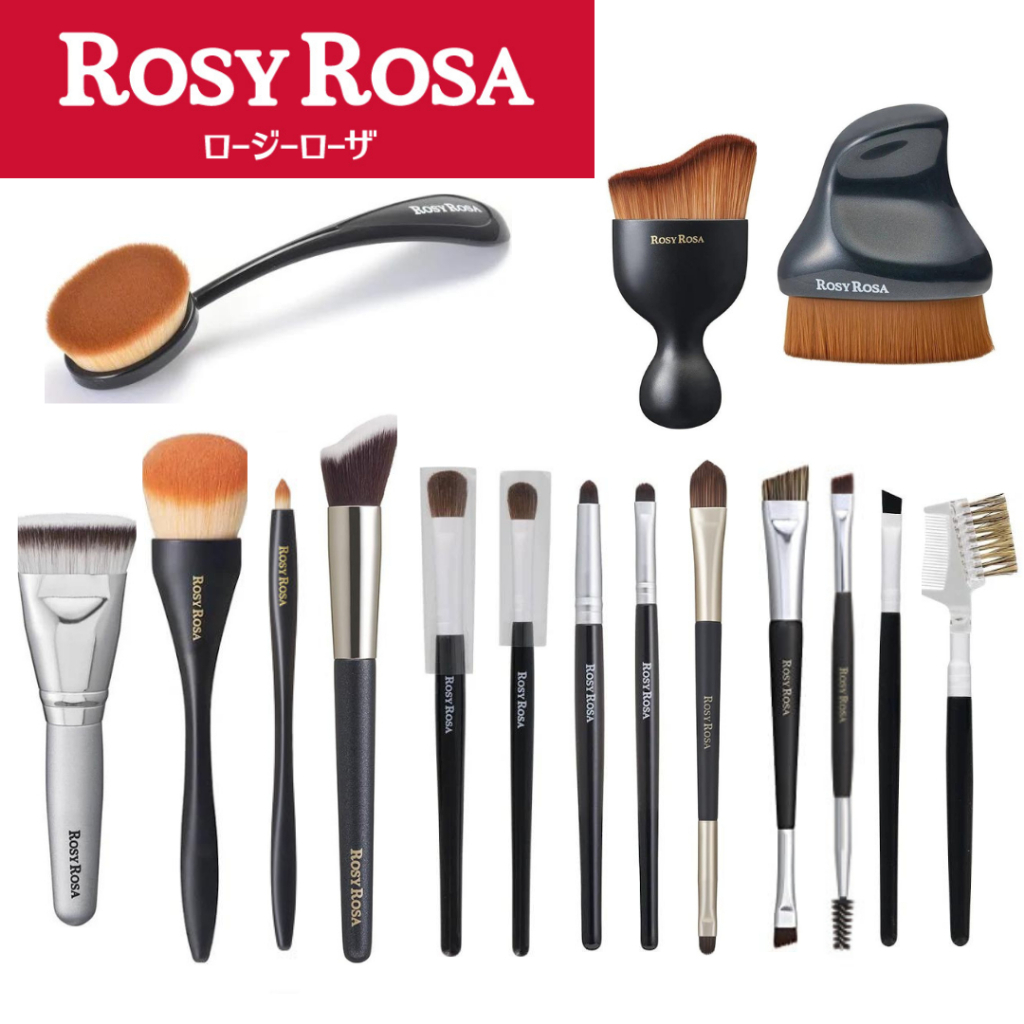 Rosy Rosa แปรงแต่งหน้า แปรงรองพื้น แปรงอายแชโดว์ แปรงเขียนคิ้ว แปรงอเนกประสงค์ ส่งตรงจากญี่ปุ่น