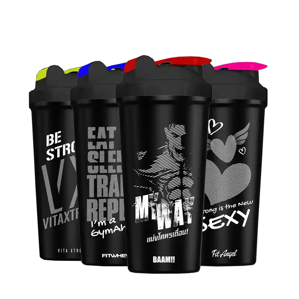 แก้วเชคเวย์ แก้วแบม (แบบไม่มีสปริง) VX Shaker BAAM Shaker Whey Shaker แก้วเชคเกอร์ DYMATIZE