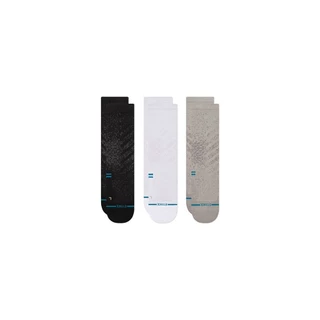 STANCE ถุงเท้าวิ่ง RUNNING SOCK LT CREW 3 PACK ข้อยาวคละสีพื้น เซต 3 คู่