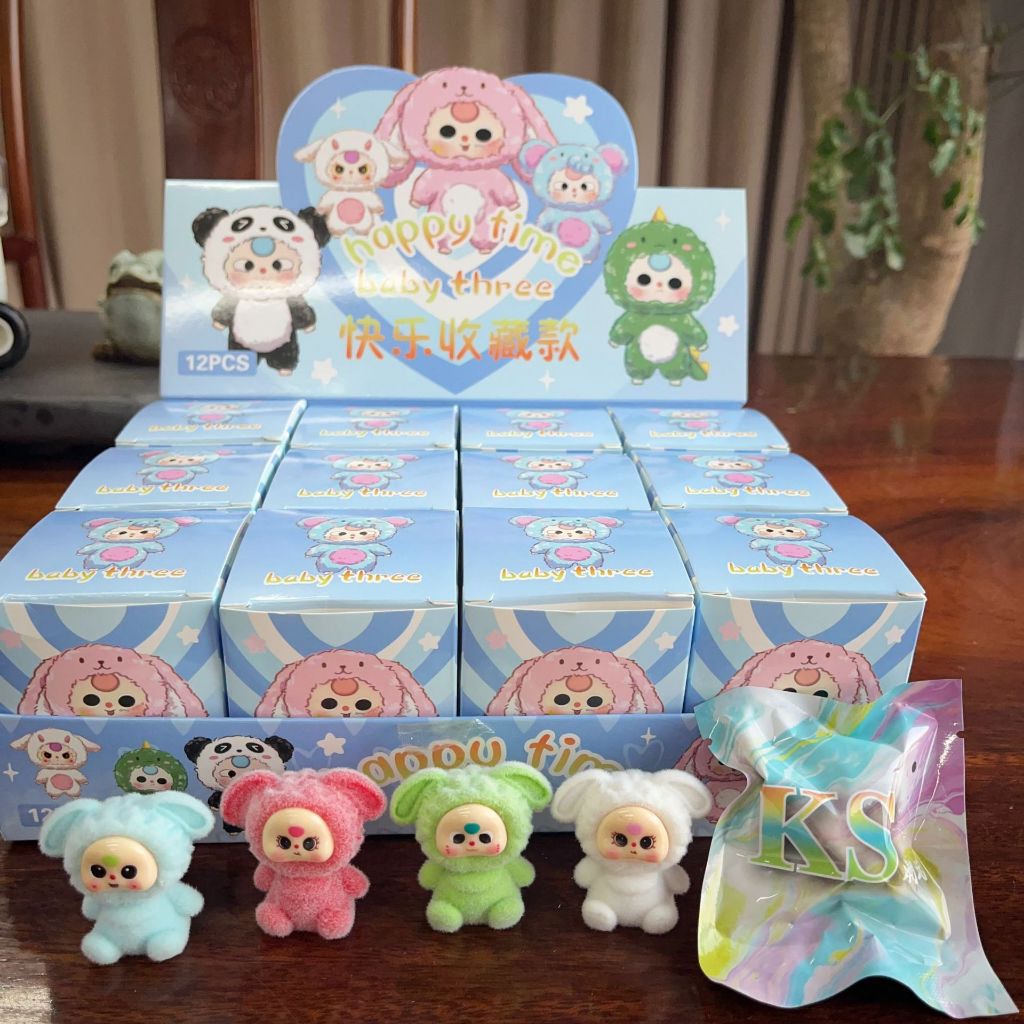 กล่องสุ่มเบบี้ทรีจิ๋ว เบบี้ทรีขนกำมะหยี่ ลุ้นสีน่ารัก ตั้งโชว์ ของขวัญ