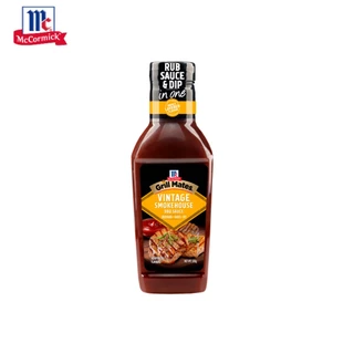 McCormick Grill Mates Vintage Smokehouse BBQ sauce แม็คคอร์มิค วินเทจสโมคเฮ้าส์ บาร์บีคิวซอส 500 กรัม