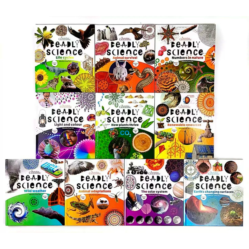 Australian Geographic Deadly Science 10 Books Set, Hardcover