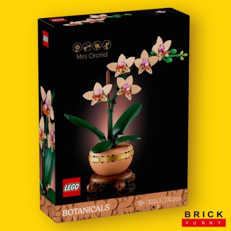 LEGO® Botanicals Mini Orchid 10343 สินค้าพร้อมส่ง จัดส่งไว ของแท้ 100%