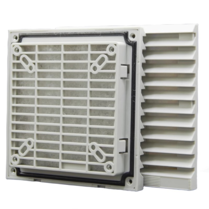 ฝาครอบกันฝุ่น ZL-150 พร้อมตู้ไฟฟ้าพัดลมระบายความร้อนบานประตูหน้าต่าง FB9803 ระบายอากาศกรอง ZL-803