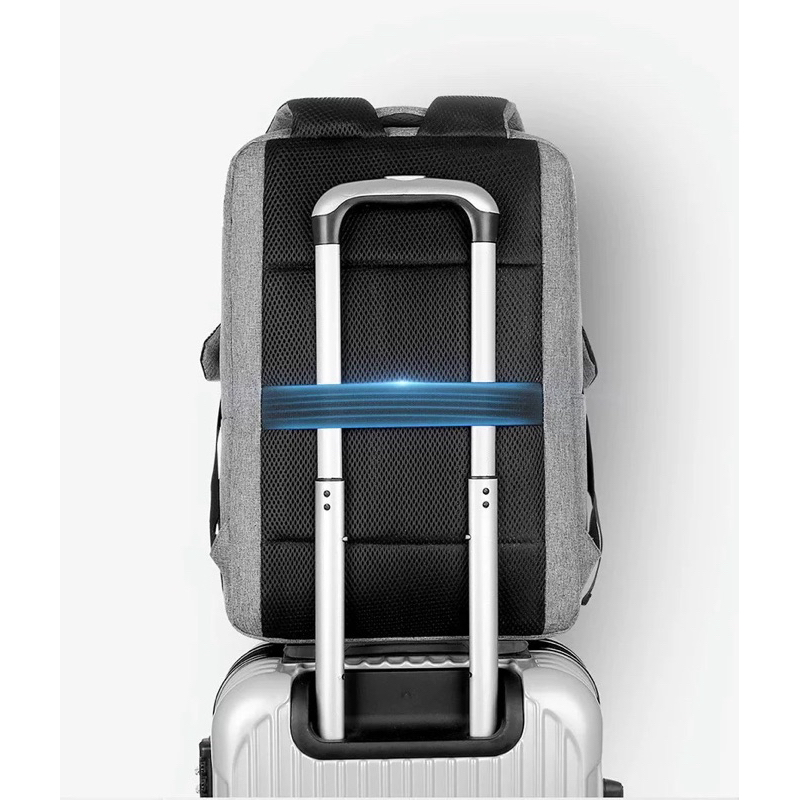 กระเป๋าเป้ใส่โน้ตบุ๊ค กระเป๋าสะพายหลัง เดินทาง ขนาด15.6” HP03