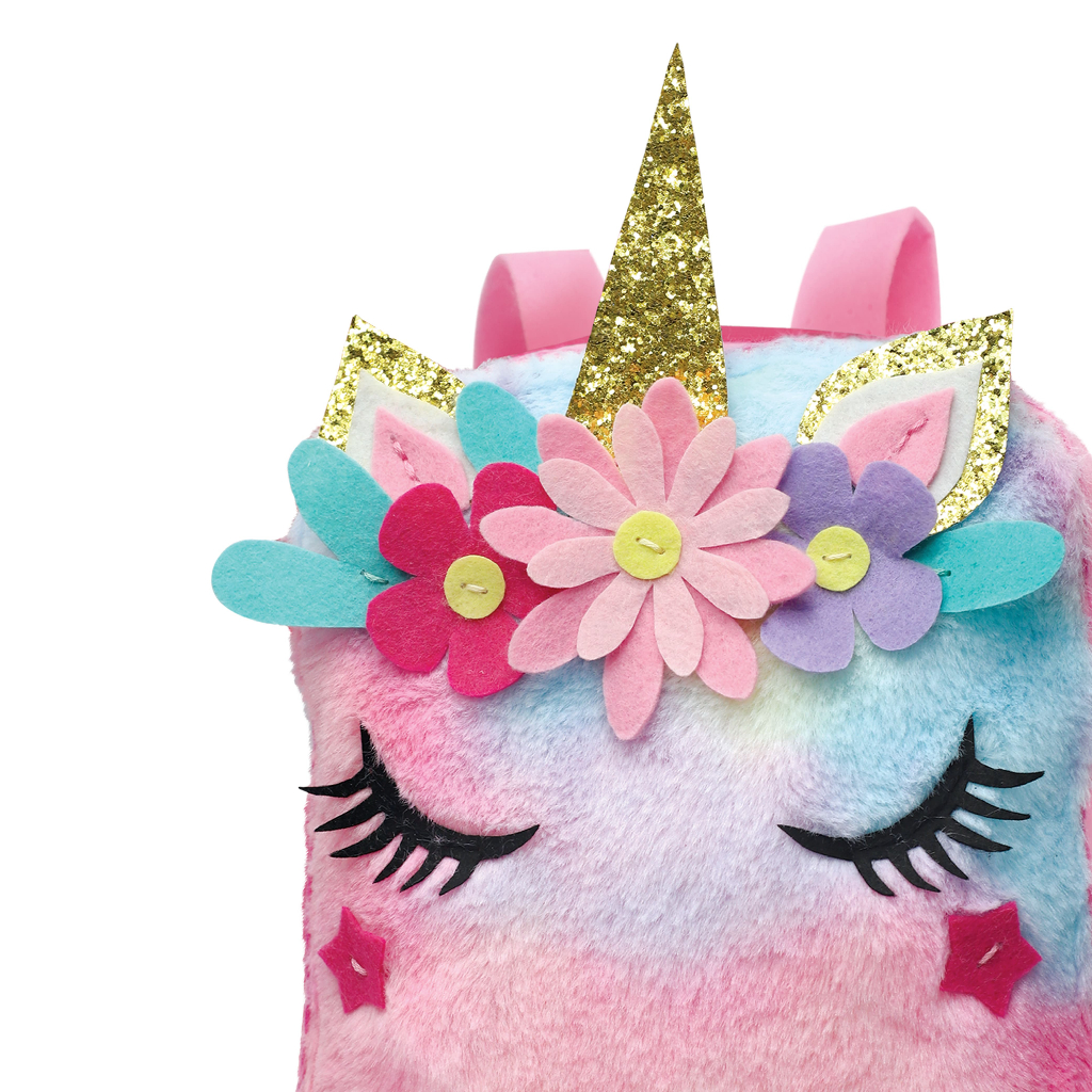 Sew-Star ชุดทำเป้สะพายหลังน้องขนฟู DIY ยูนิคอร์น (Furry Backpack) งานฝีมือ ราคา ถูกที่สุด ดีลบีเคเค แกลเลอรีภาพที่ 4