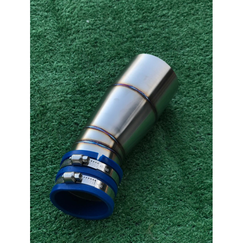 คอกรองเลส Forza350 เดิม พร้อมคอยาง+เข็มขัดรัด อะไหล่แต่ง อะไหล่มอเตอร์ไซต์