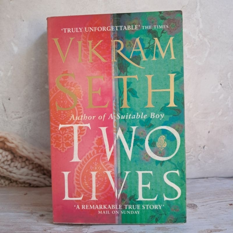 #มือสอง นิยายผู้ใหญ่ Tow Lives.  By Vikram Seth.
