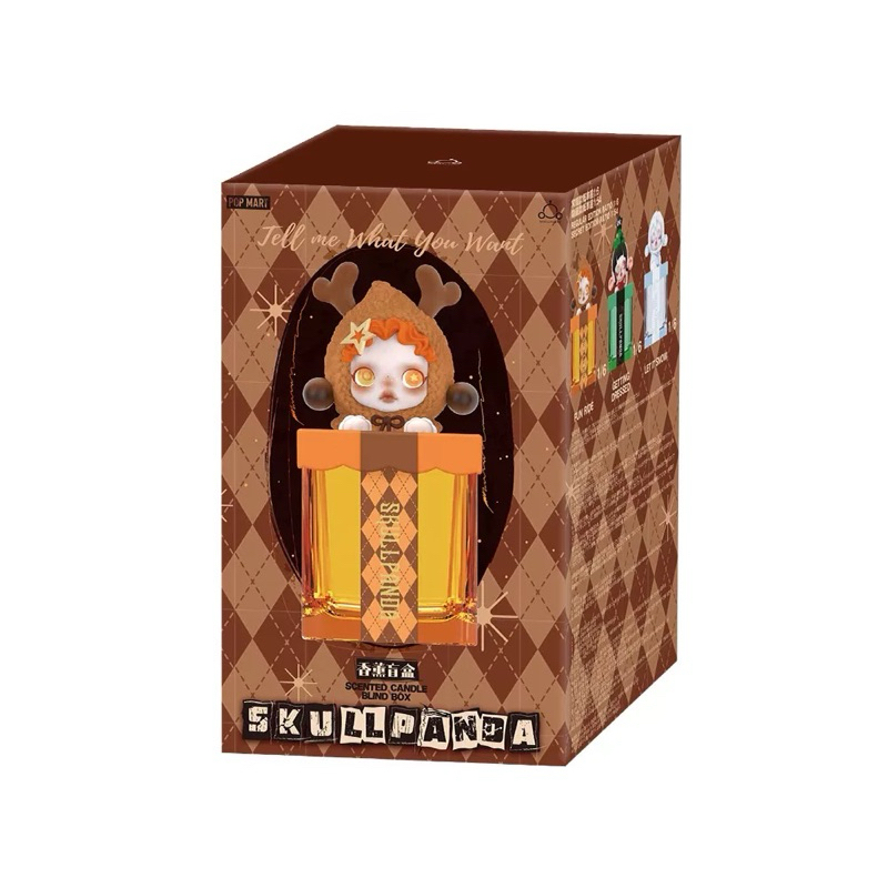 พร้อมส่งจากไทย เทียนหอม SkullPanda Scented Candle Blind-Box จุ่มเทียนหอม สเกาแพนด้า
