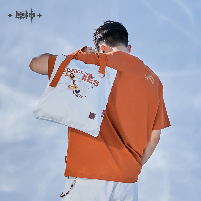 [Pre-order/อ่านรายละเอียดก่อนสั่ง] กระเป๋าผ้า Yoimiya - Frolicking Flames