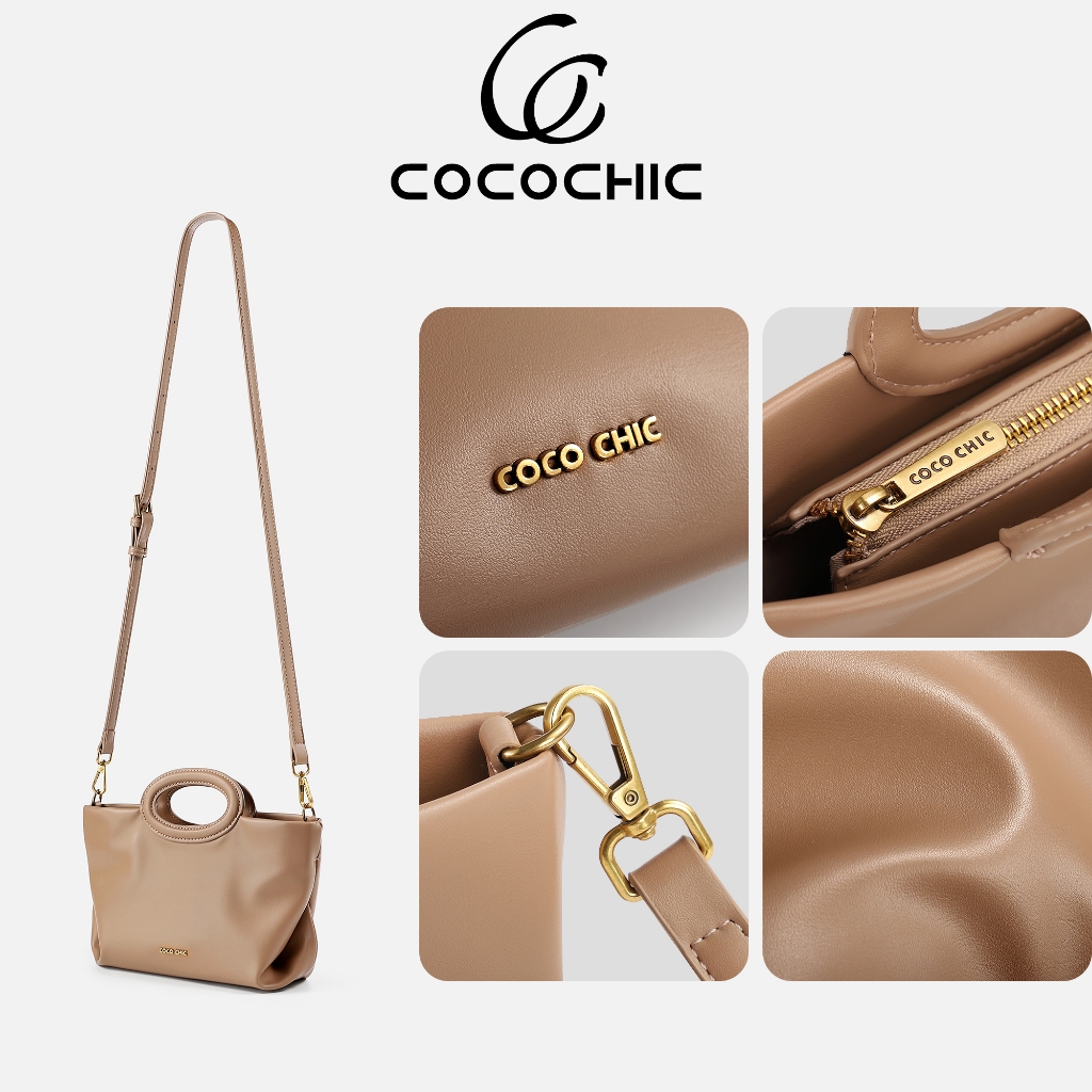 COCO CHIC กะเป๋าถือกระเป๋า มินิมอลกระเป๋า ผู้หญิง เข้ากับทุกลุค 4สี