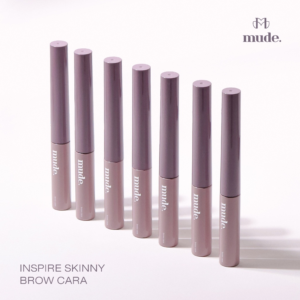 [ตะกร้า SALE อ่านก่อนสั่ง] MUDE INSPIRE SKINNY BROW CARA 3.2 G. (มาสคาร่า ปัดคิ้ว เปลี่ยนสีคิ้ว กันน้ำ)